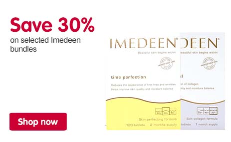 Online only - Save 30% on selected Imedeen  